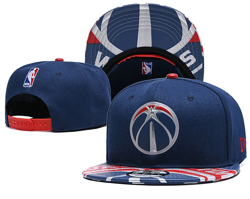 Washington Wizards Custom 6 Panel Structured Two Tone Sublimation Heat Printed Baseball Cap