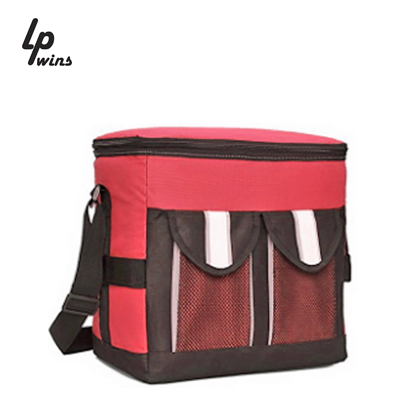 Deluxe Dual Compartment Insulated Lunch Cooler Lunch Bag with Removable Shoulder Strap