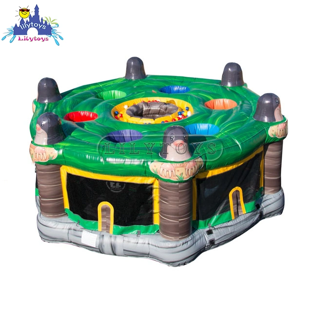 Cheap PVC Inflatable Fight Rodents Games Whac-a-Mole for Kids and Adults on The Ground for Fun