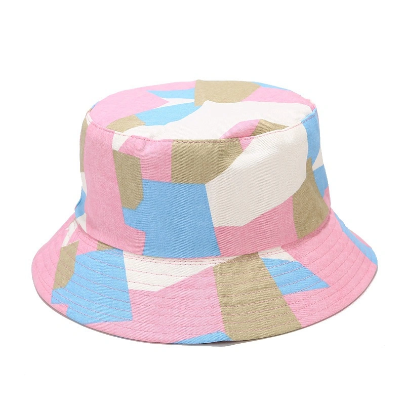 All Season Tie Dyed Fashion Foldable Bucket Hat Men and Women's Outdoor Sunscreen Gradient Color Reversible Bucket Hat Men's Fishing Hunting Casual Hat
