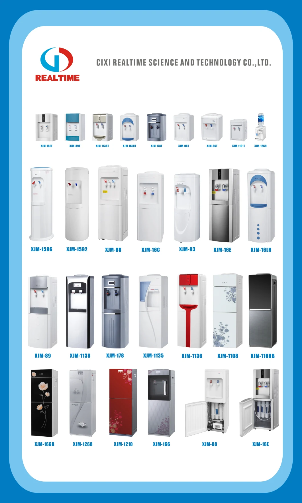 Hot and Cold White Compressor Cooling Floor-Standing Water Dispenser with Dry Guard System RT-08