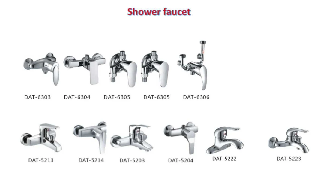 Chromed Finish Shower Faucet