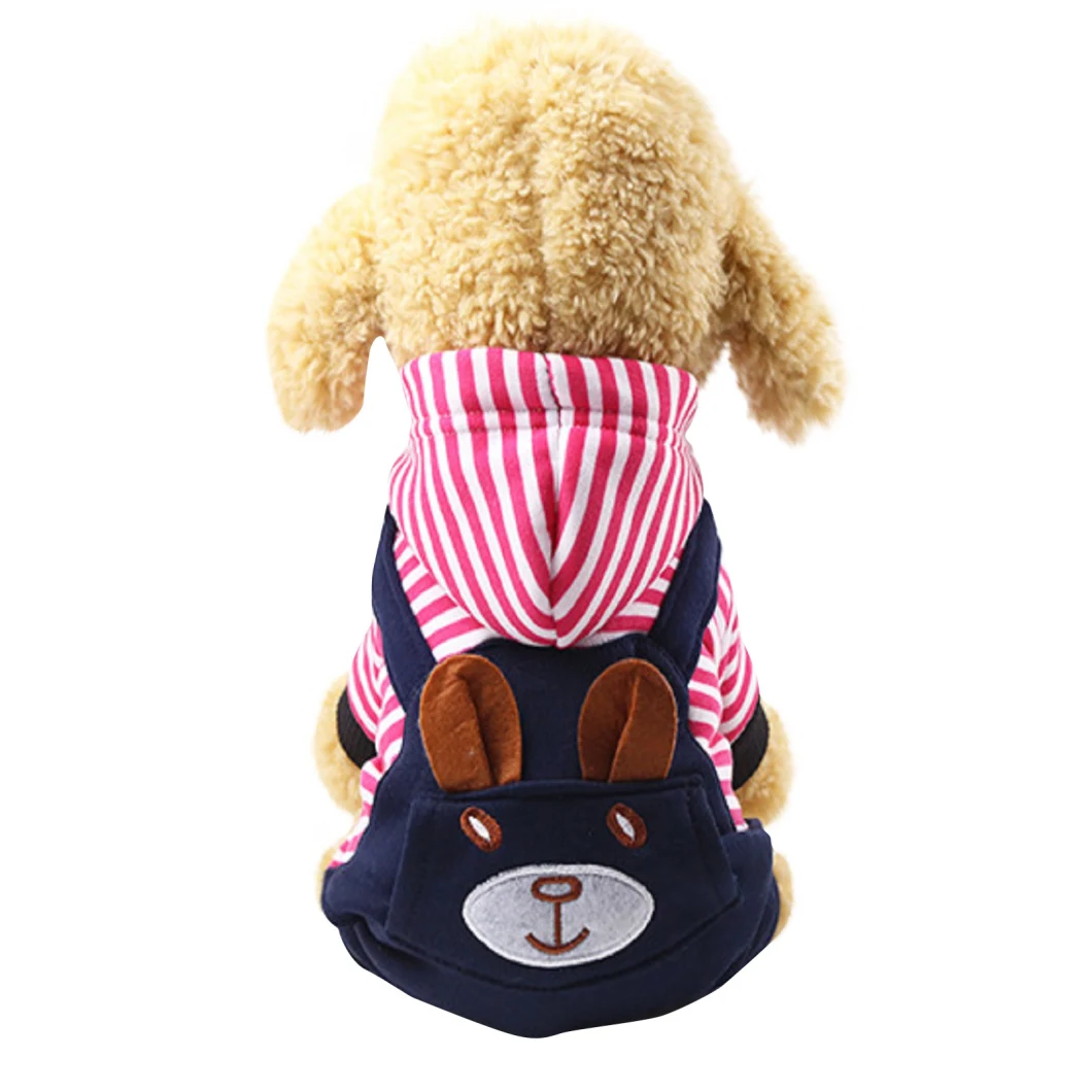 Pet Dog Clothes for Dogs Coat Hoodie Sweatshirt Winter Dog Clothing Cartoon Pets Clothing