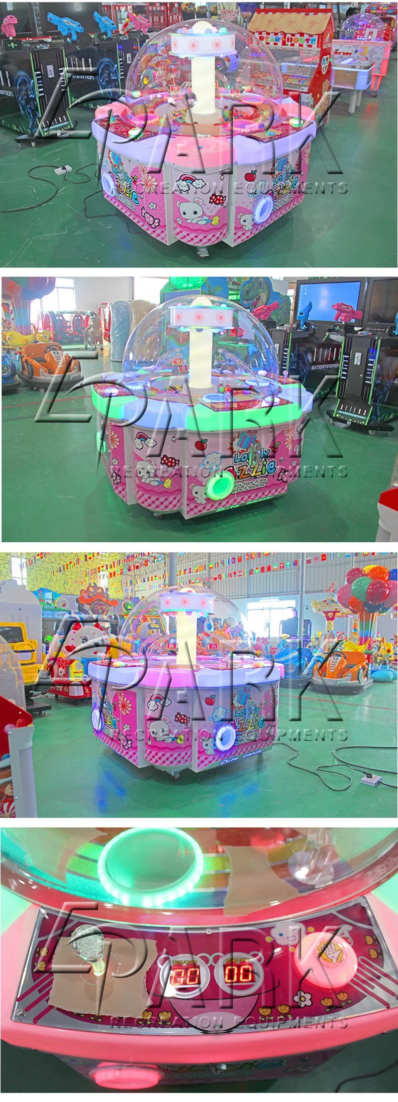 Children Claw Crane Candy Game Coin Operated Machine