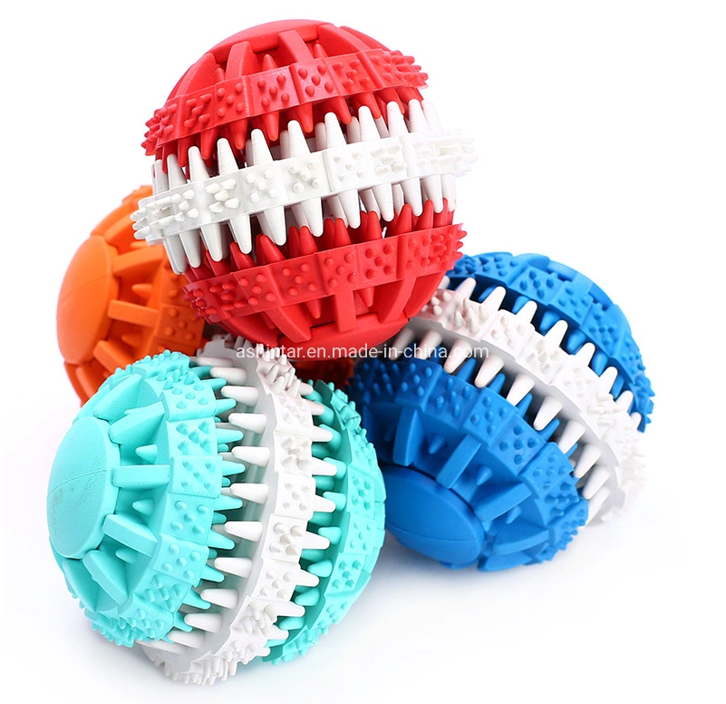 Pet Accessories Rubber Molars Cleaning Tooth Intelligence Chewing Small Ball Pet Dog Toys