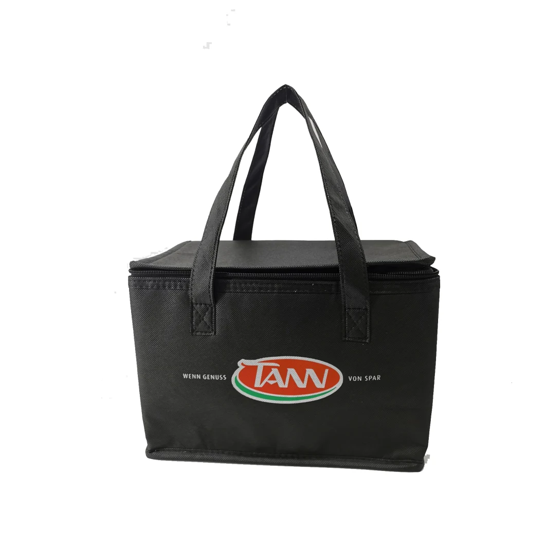 Reusable Non Woven Picnic Lunch Bag Promotional Insulated Bag Cooler Bag