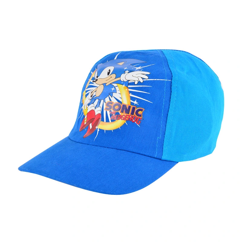 4 Panel Wholesale OEM Children Silk Screen Printing Baseball Cap Kids Cap