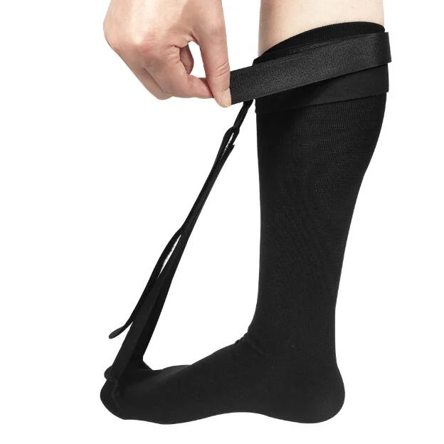 Compression Single Night Sock for Foot Drop, Plantar Fasciitis, Achilles Tendonitis