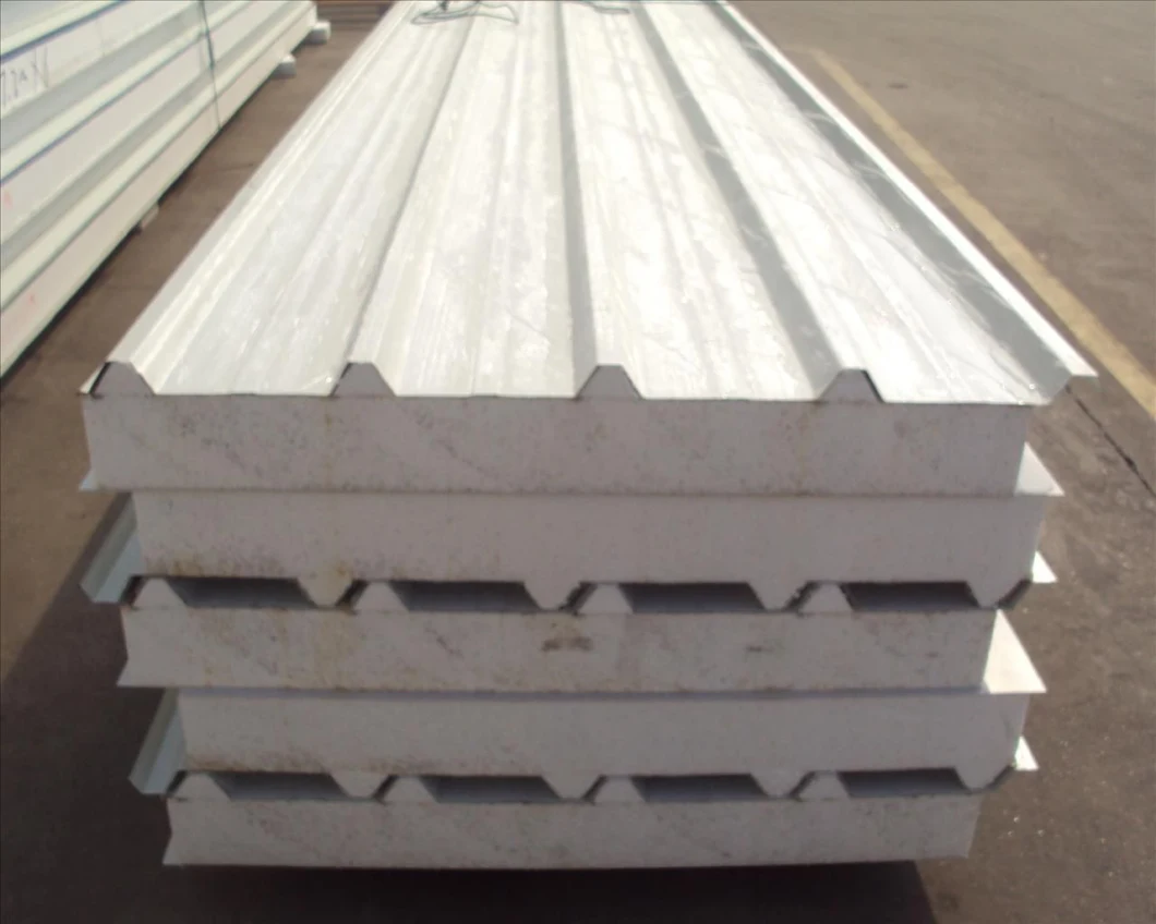 Expanded Polystyrene Foam Insulated EPS Sandwich Panel for Construction Building Material