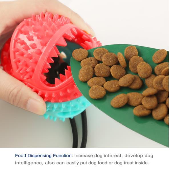 Dog Rope Ball Chew Tug Toys Dog Toothbrush Cleaning Chewing Playing Dog Playing Balls
