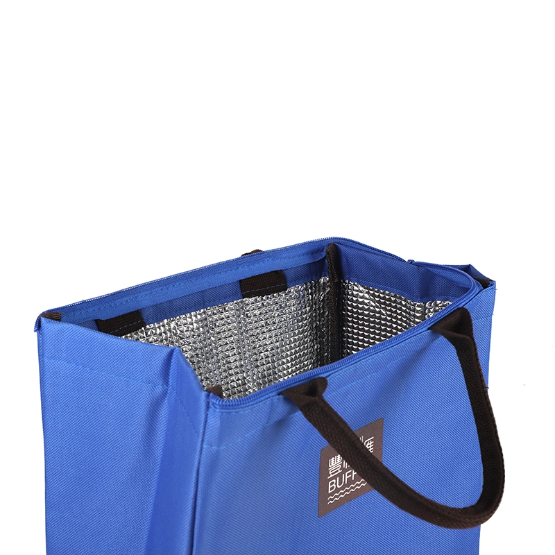 Non Woven Promotional Insulated Picnic Lunch Cooler Bag