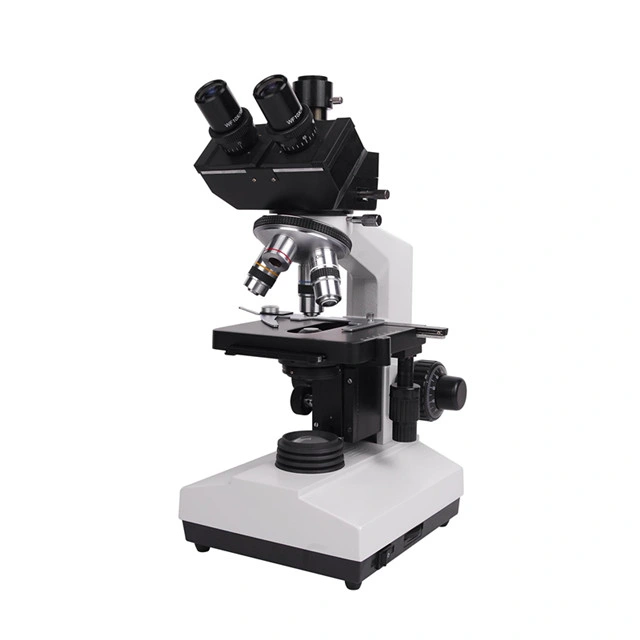 Cheap Sliding Trinocular Microscope Mcs-107t