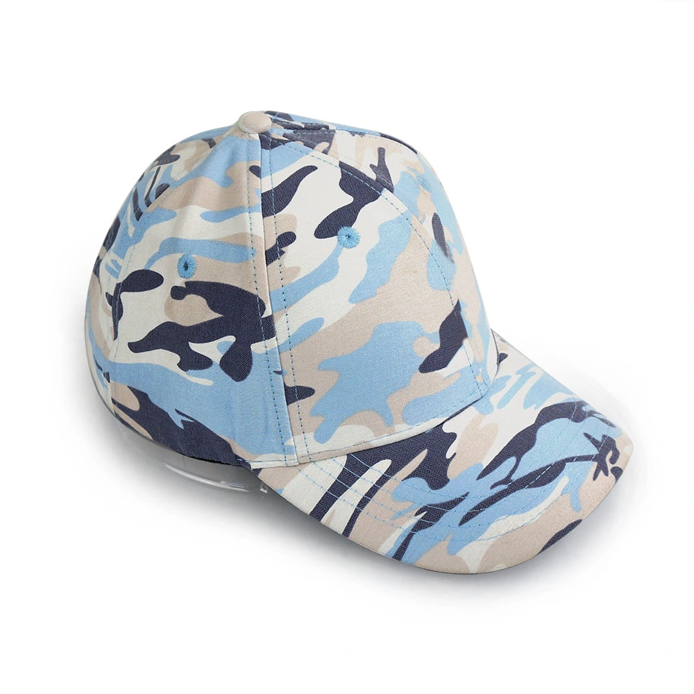 Personality Camouflage Sunbonnet Baseball Cap Hip Hop Cap Outdoor Cap Beach Cap Camper Cap Activity Cap