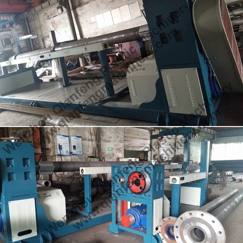 Plastic PP/PE Flat Yarn Extruder Tape Drawing Extruding Machine Plant