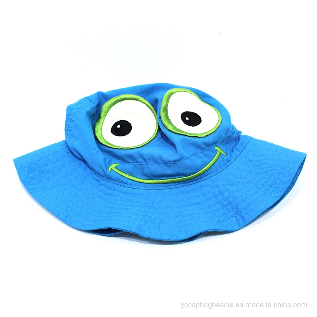 Children Cute Kids Microfiber Summer Bucket Hat