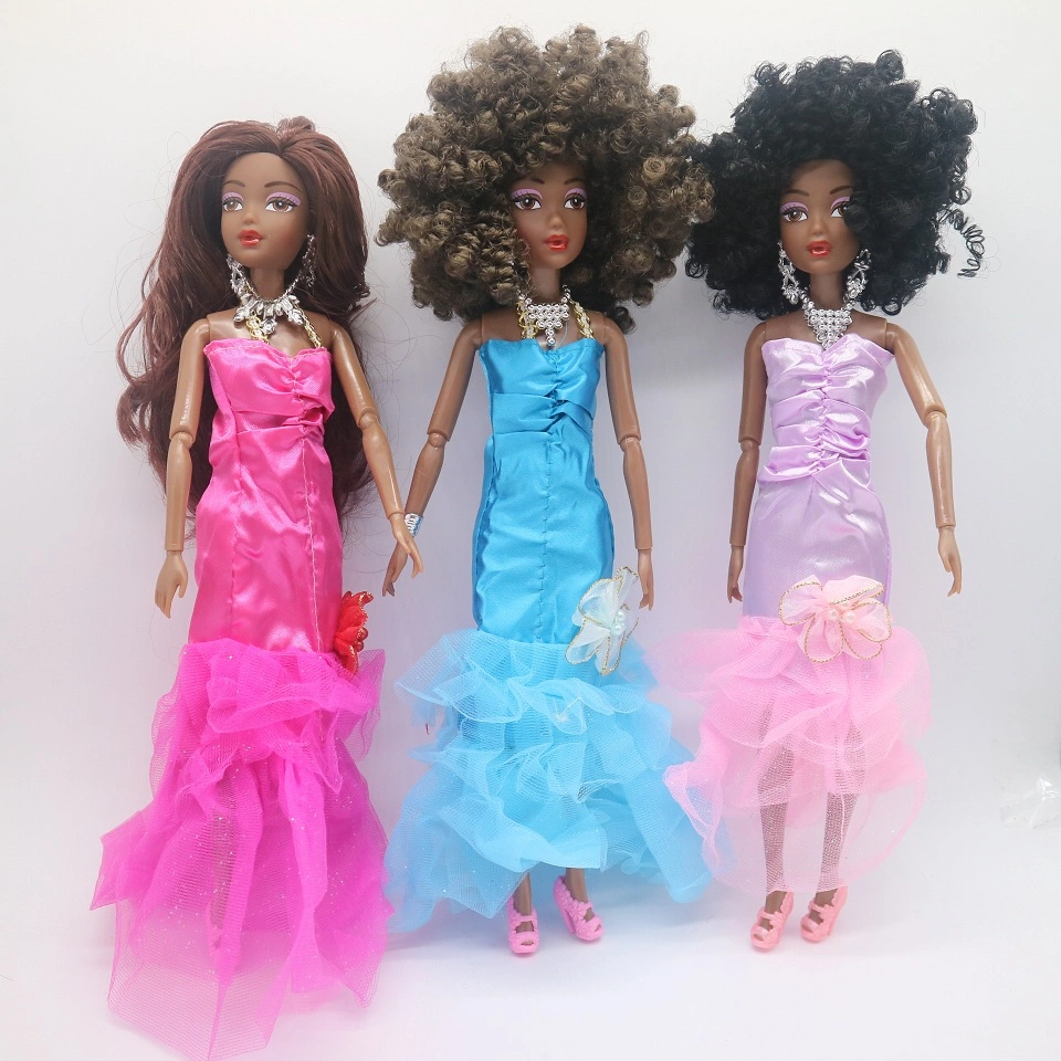 Black Skin Dolls Fashion Doll Plastic Dolls Toy Black Toy Dolls Africa Dolls