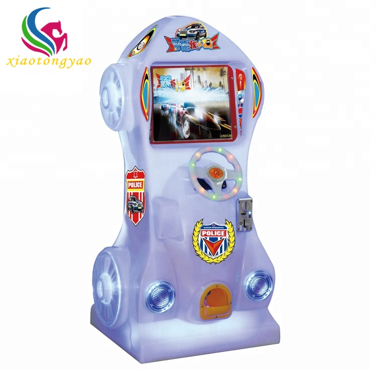 Colorful Light Transfromative Car Racing Arcade Indoor Game Machine for Amusement Park