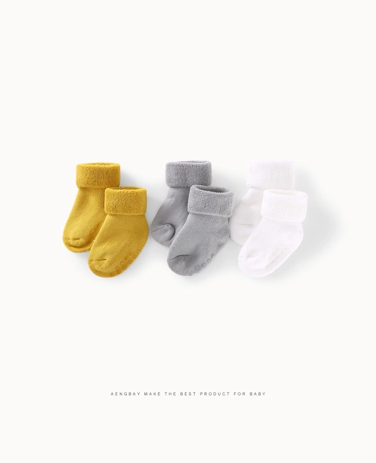 3 Pairs Bulk Baby Knee High Sock Set