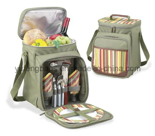 Promotional Insulated Ice Freezable Cooler Lunch Picnic Cooler Bag