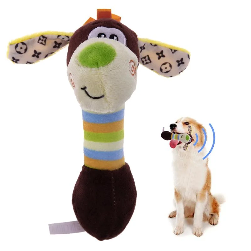 Cute Pet Toys Plush Puppy Squeaky Pet Chew Toys Dog Toys