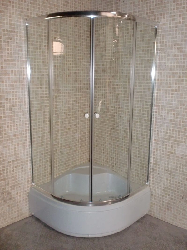 Bath Room Chromed Frame Toughened Glass Shower Box China 90