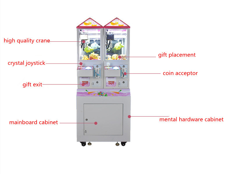 Small Arcade Plush Mini Doll Candy Doll Claw Vending Machine