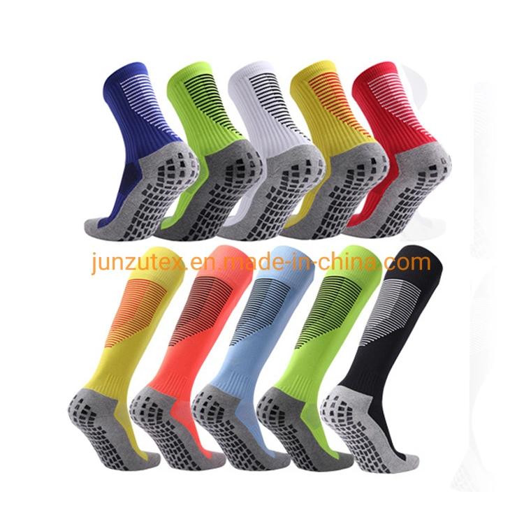 Non-Slip Trampoline Sport Grip Socks Anti Slip Grip Custom Logo Trampoline Ankle Socks Non Slip Sports Athletic Non Slip Socks