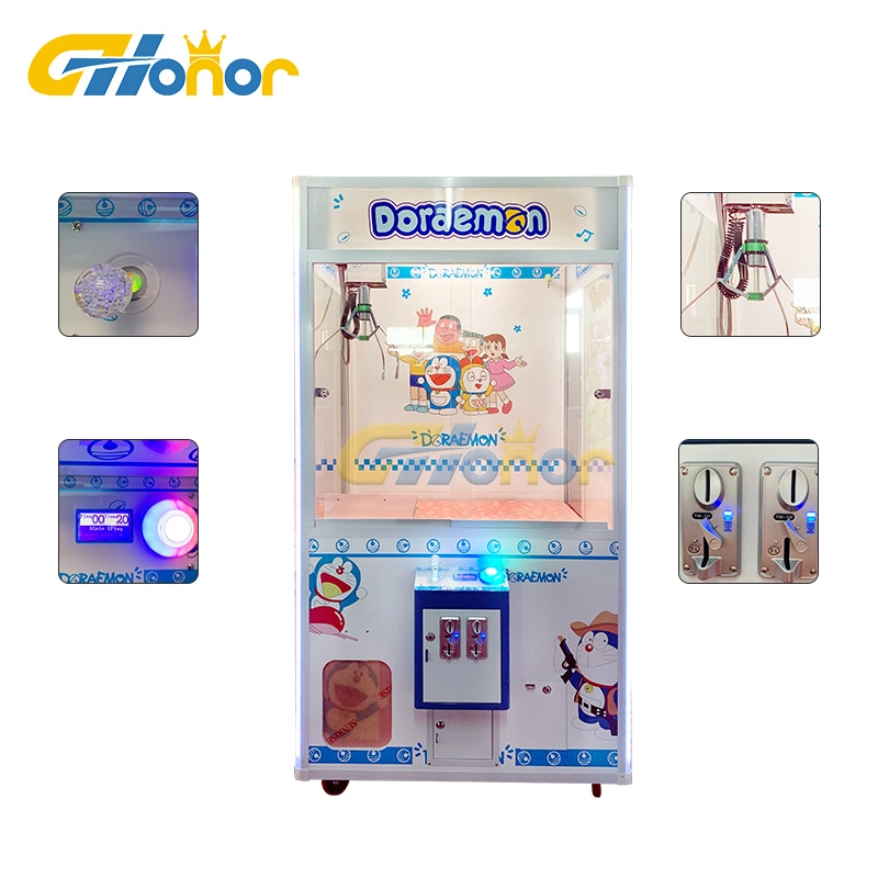 Arcade Toy Game Machine Coin Operated Toy Claw Crane Machine Arcade Toy Claw Machine Arcade Gift Vending Machine Arcade Machine for Indoor Playground