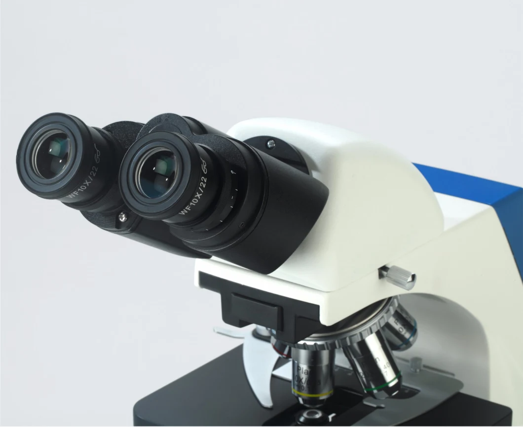 China Trinocular Lab Microscope Student Microscope with CCD Eyepiece