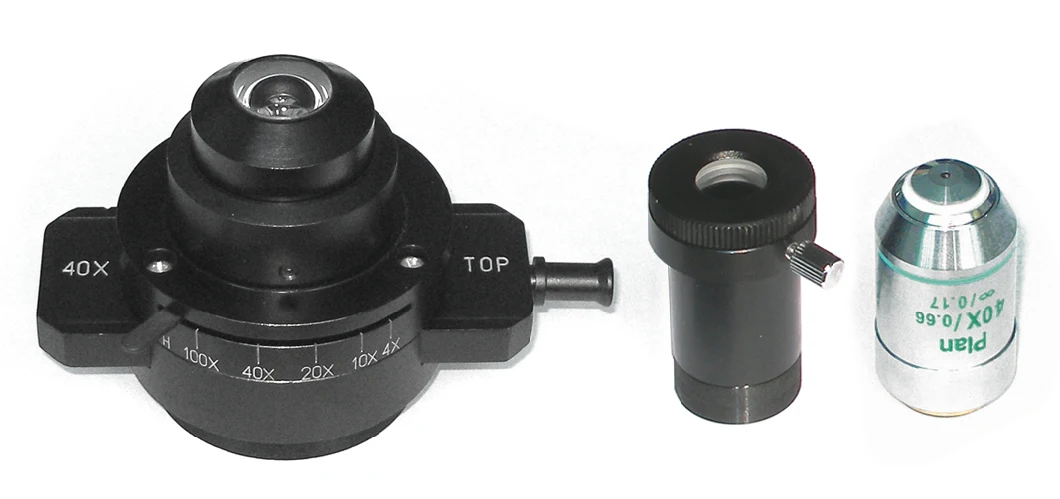 LED Binocular Biological Microscope Digital for 40X~1000X Microscope