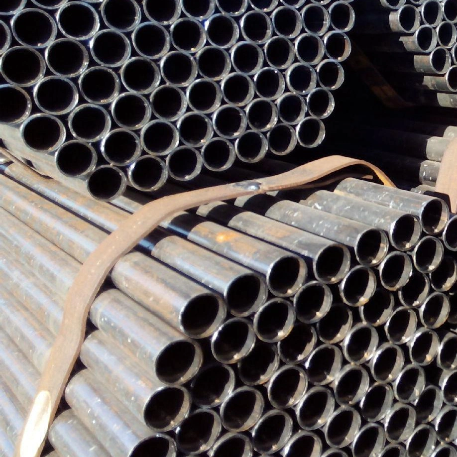 Welded Steel Pipe LSAW Steel Pipes Black Round ERW Straight Seam Welded Pipe