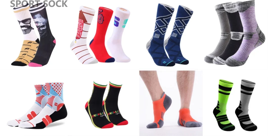 Sports Socks Athletic Sock Running Compression Socks Stockings Men Women Sports Socks for Marathon Cycling Football Knee High Socks