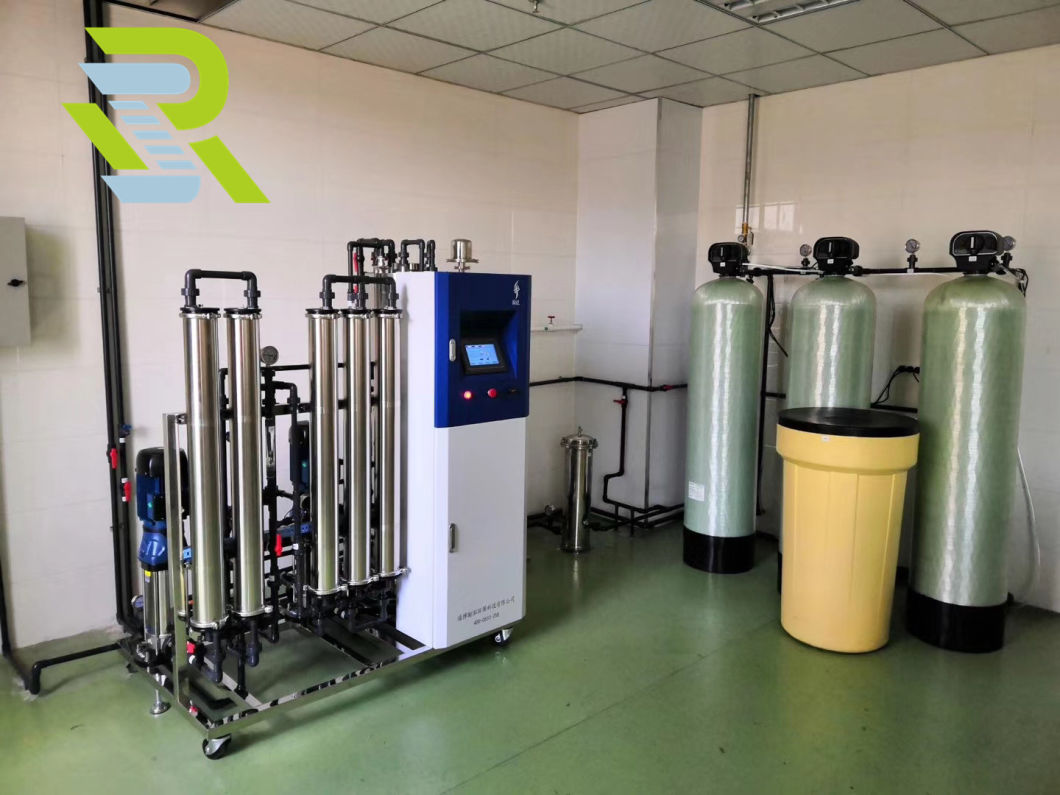 Hh Pharmaceutical Soft Water System/Machine, Water Softener, Full-Automatic Softener for Sterilizing Room, 100-6000L/H Water Output, Softing Water Treatment