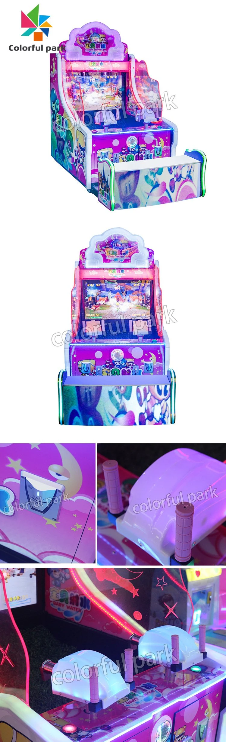 Colorful Park Speed Driver Racing Game Machine Electronic Game Machine Video Games Game Machine