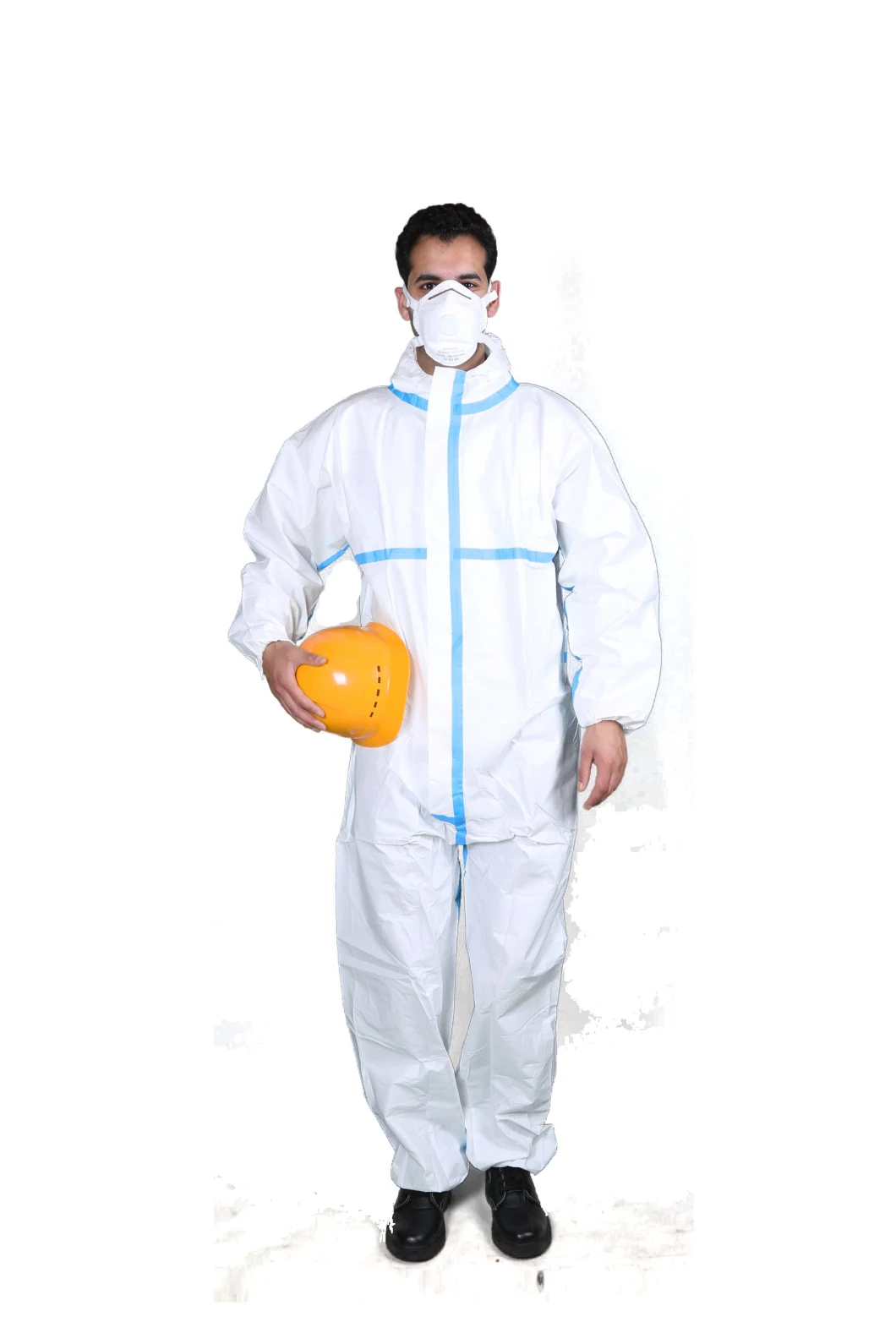 Type4/5/6 Disposable Nonwoven Taped Coverall for Painting Spray
