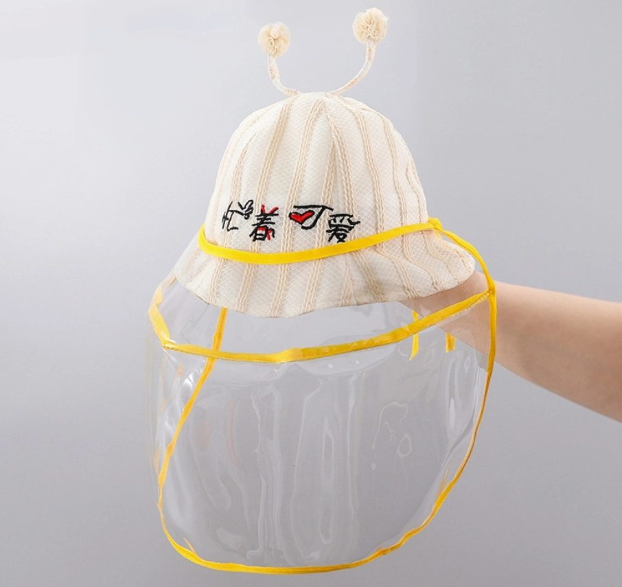 Children Protective Hat Full Face Bucket Baby Hat Protect