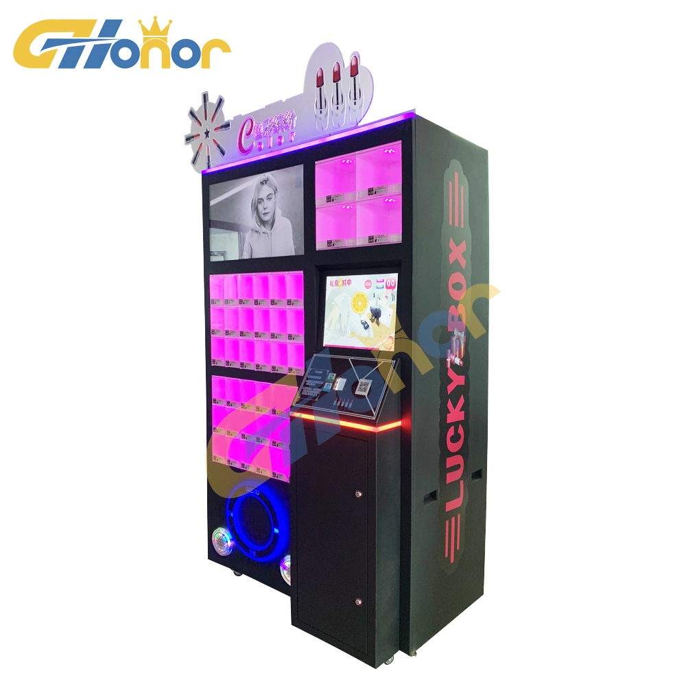 Entertainment Center Electronic Arcade Lipstick Vending Game Machine Makeup Vending Game Console Coin Pusher Vending Prize Game Machine Arcade Machine