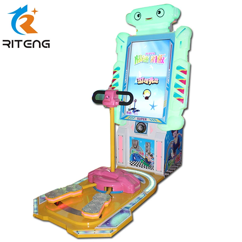 Video Game Electric Scooter Game Machine for Kids Park