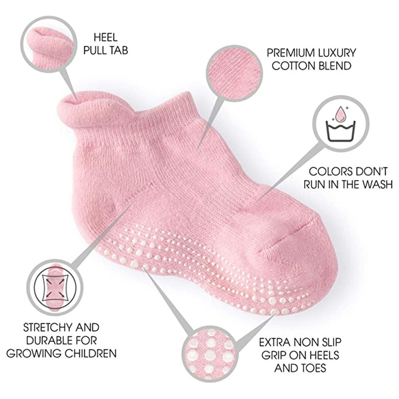Baby Toddler Infant Newborn Kids Unisex Non Slip/Anti Skid Ankle Socks