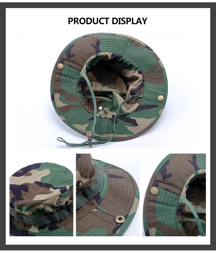6 Colors Tactical Fishing Hunting Army Bucket Military Boonie Hat