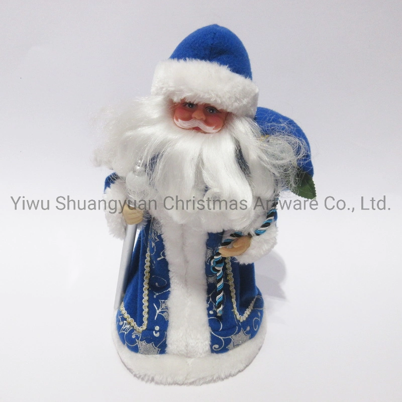 24'' Christmas Electric Santa Claus Christmas Dolls Santa Claus Toys Xmas Figurines Christmas Gift