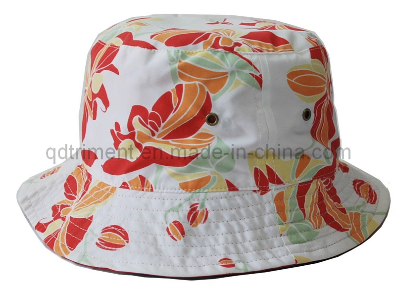 Washed Pigment Dyed Cotton Twill Leisure Fishing Bucket Hat (TMBH0001)