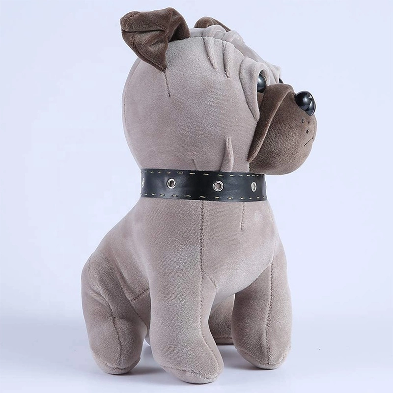 Custom High Quality Handmade Materials Super Soft Stuffed Animal Lifelike Durable Puppy Dog Plush Toy