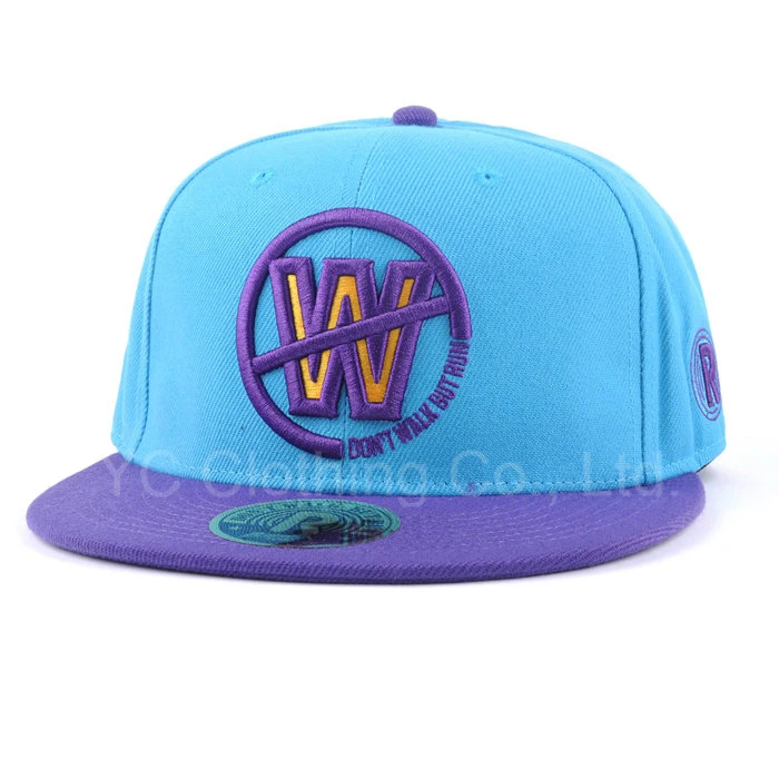 New Design Custom Snapback Hat/Hip Hop Snapback Hat and Cap/Flat Bill Snapback Hats