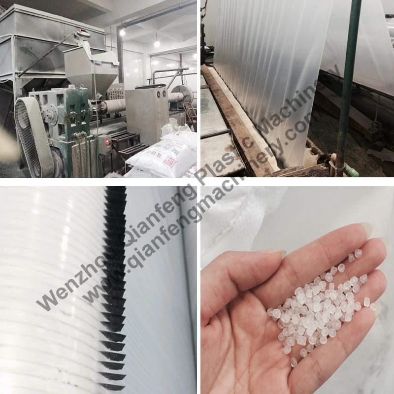 Plastic PP/PE Flat Yarn Extruder Tape Drawing Extruding Machine Line