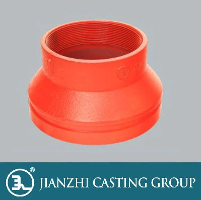 Threaded Concentric Reducer, Grooved Fittings, Ductile Iron Pipe Fitting