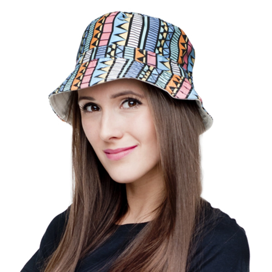 Unisex Cotton Bucket Hat Ladies Summer Sun Hat Soft Hat Outdoor Fisherman Hat Beach Hat