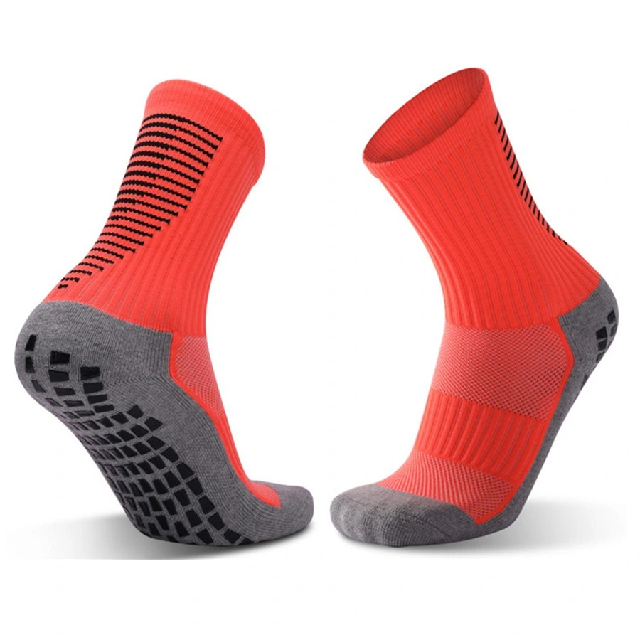 Wholesale Athletic Grip Socks Durable Cotton Compression Sock for Basketball