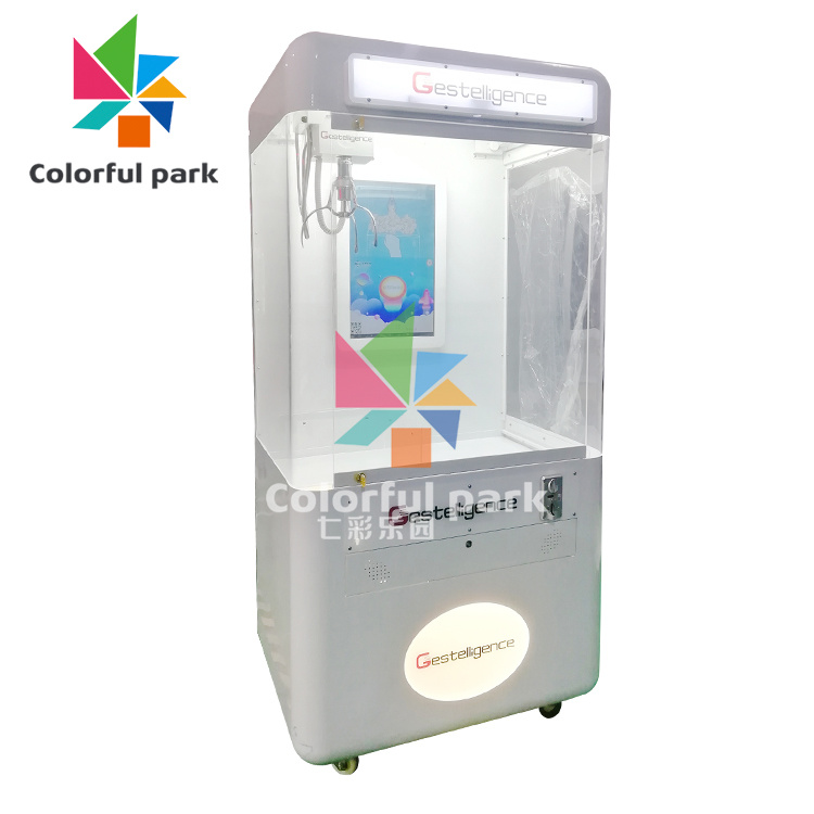 Colorful Park Gesture Control Game Claw Machine Game Claw Crane Machine New Products