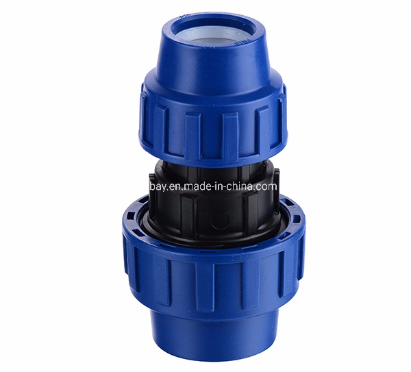 PP Coupling Compression Plastic Pipe Fitting Quick Connect Water Pipe Fittings Reducing Coupling
